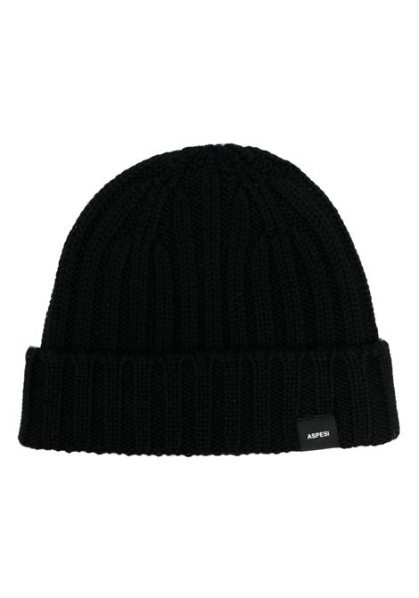 beanie hat man black ASPESI | 1C01 V10801241
